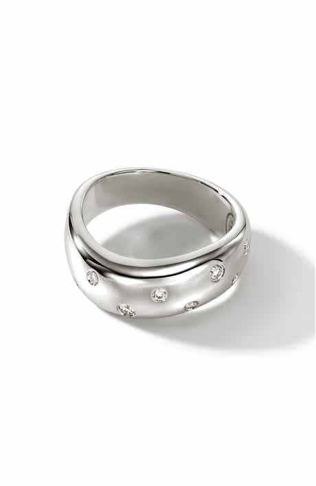 Surf Diamond Band Ring
