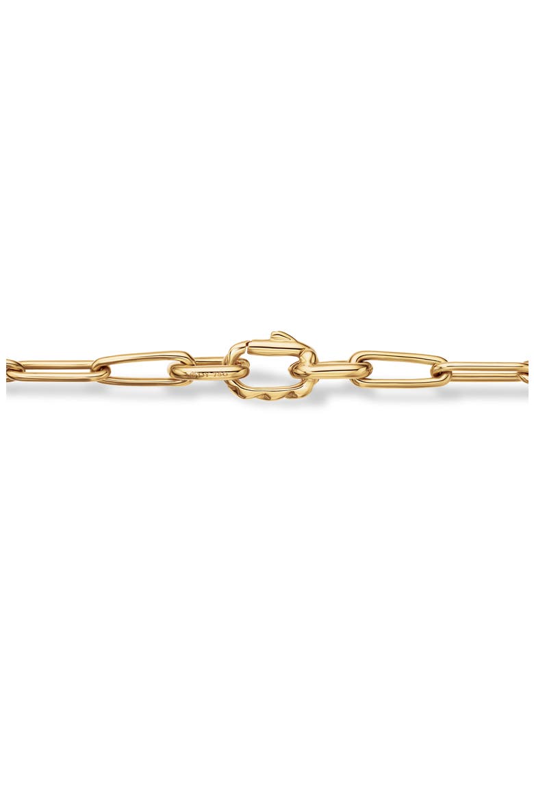 Men's Chain Link Necklace in 18K Yellow Gold, 3.5mm, Alternate, color, 18K YELLOW GOLD