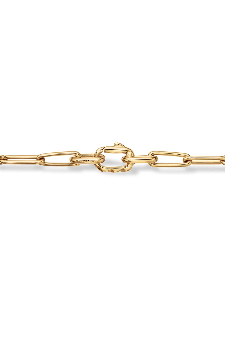 David Yurman Men's Chain Link Necklace in 18K Yellow Gold, 3.5mm, Alternate, color, 18K Yellow Gold