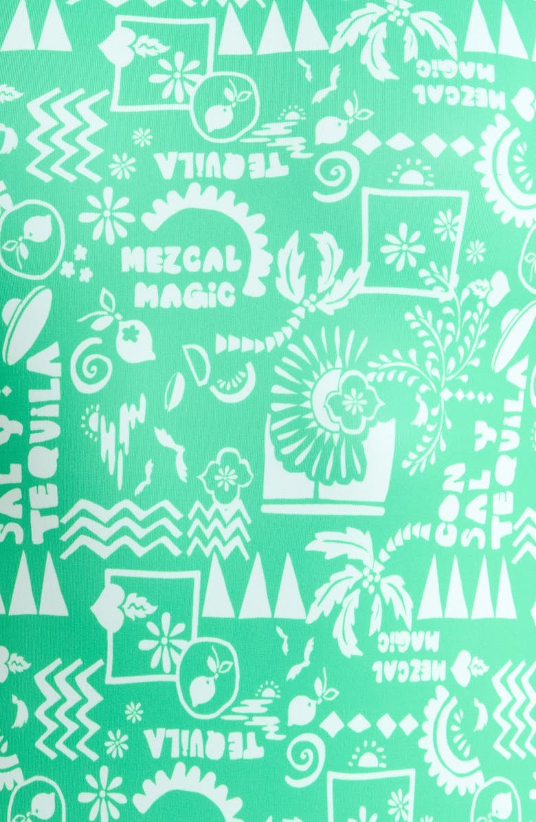 Kulani Kinis Cutout Long Sleeve One-Piece Swimsuit, Alternate, color, 