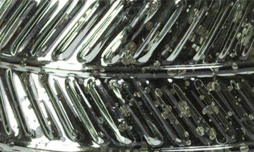 Zodax Stella 14-inch Antique Glass Illuminated Tree In Green