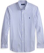 Polo Ralph Lauren Classic Fit Stripe Cotton Broadcloth Button-Down Shirt