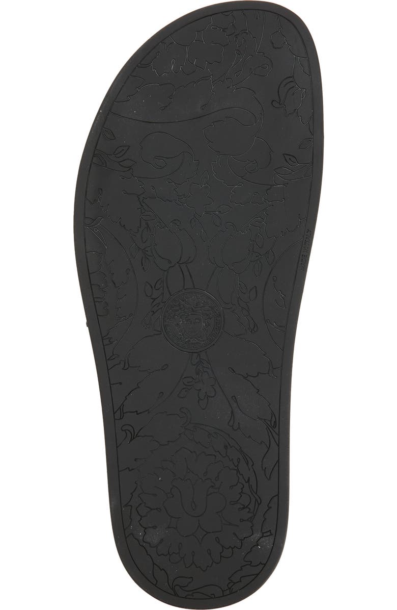 Versace Medusa Slide Sandal, Alternate, color,