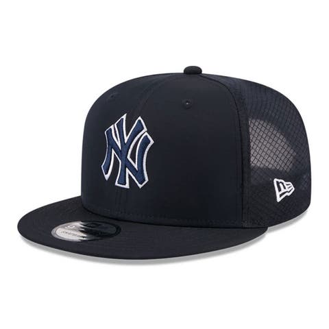 Men's New Era Navy New York Yankees 2026 Batting Practice 9FIFTY Snapback Hat