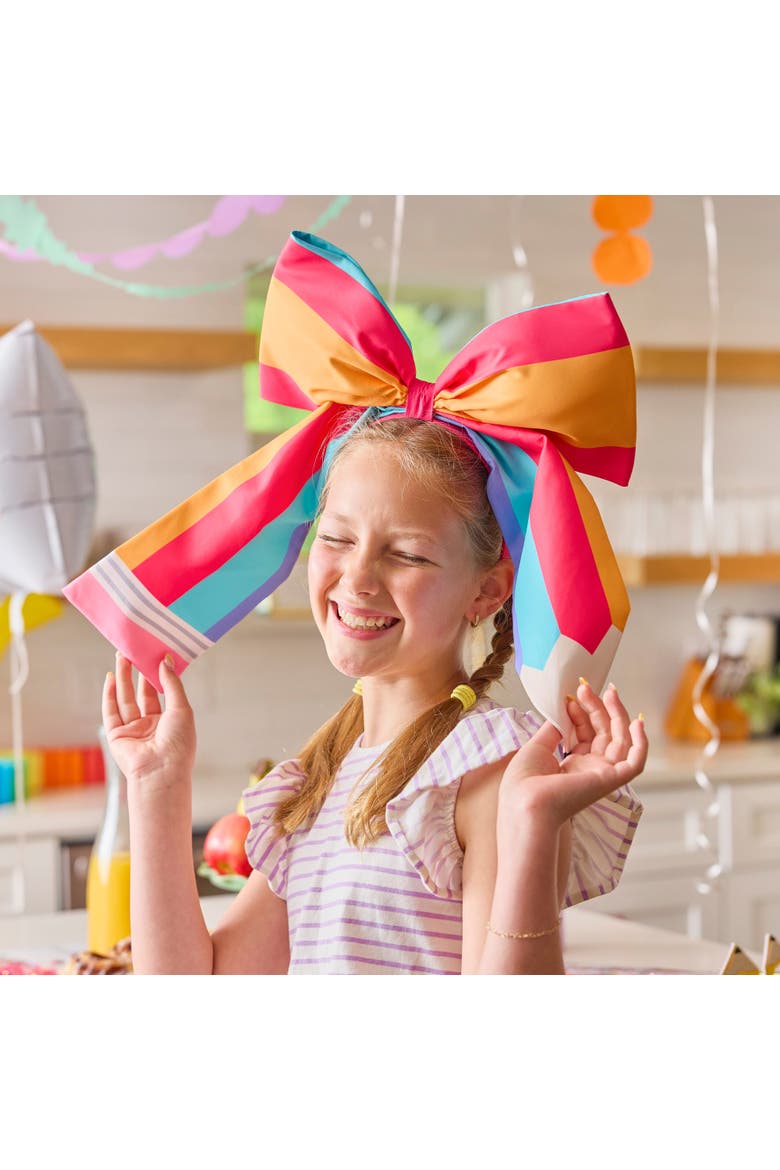 Jumbo Pencil Bow Party Accessory, Alternate, color, Multicolor