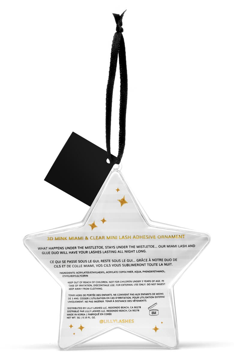 Lilly Lashes Miami 3D Mink False Lashes & Mini Lash Adhesive Set, Alternate, color,