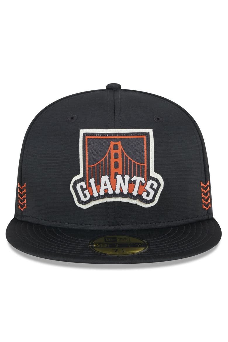 Men's New Era Black San Francisco Giants 2024 Clubhouse 59FIFTY Fitted Hat, Alternate, color, Black