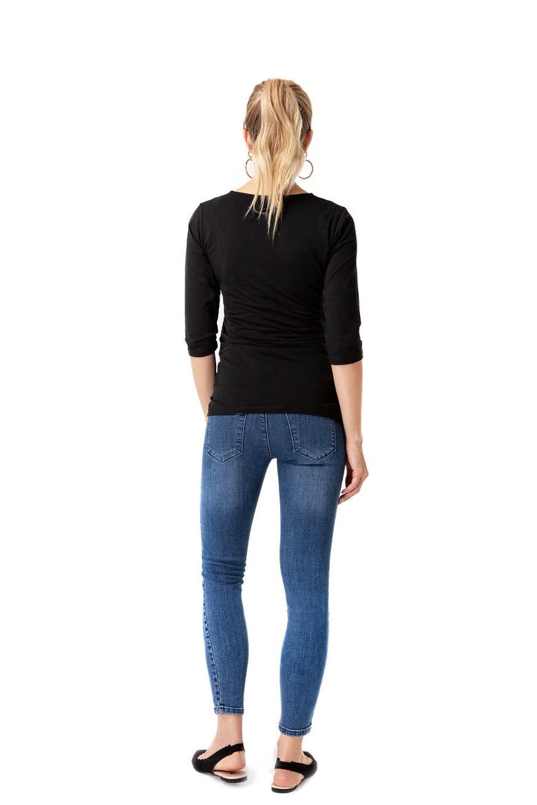 Easy Top for Maternity, Alternate, color, Black