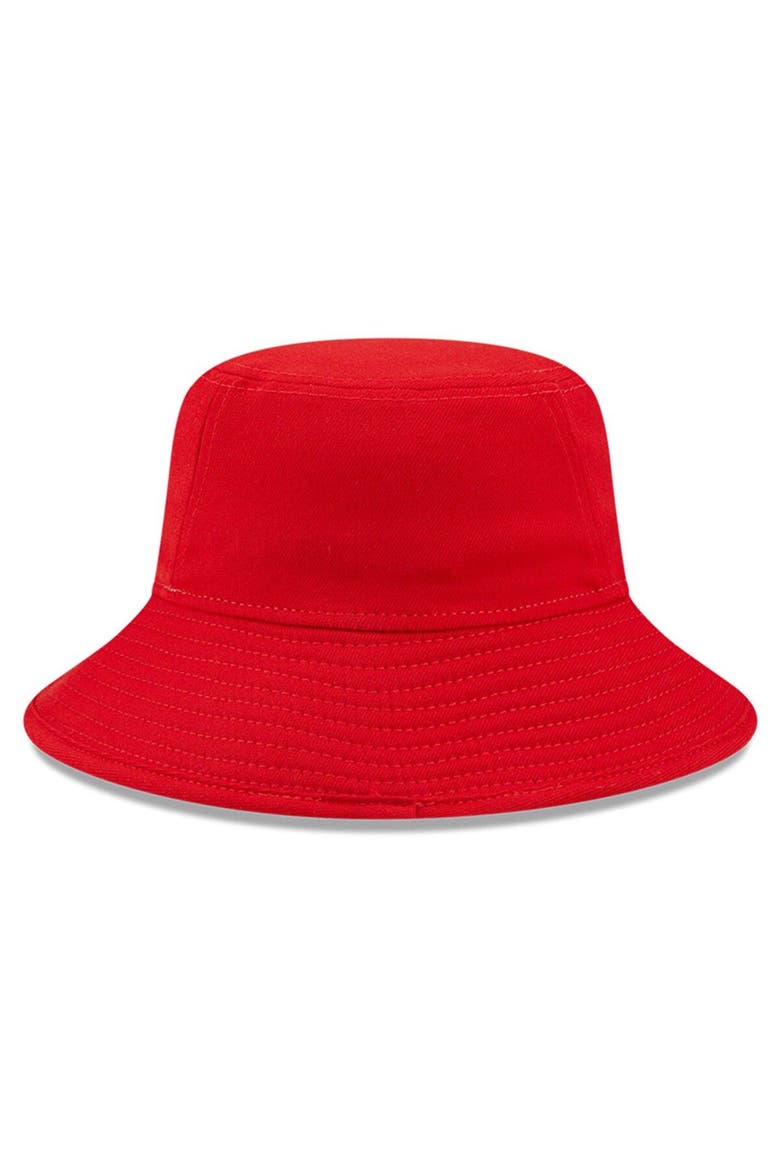 Men's New Era Red Miami Marlins 2022 4th of July Bucket Hat, Alternate, color, Red