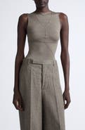Rick Owens Temple Wool & Silk Tank