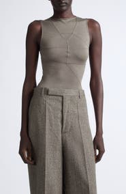 Rick Owens Temple Wool & Silk Tank