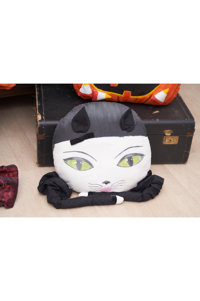 Scratch Zombinaland Halloween Decorative Soft Figurine Pillow, Alternate, color, White