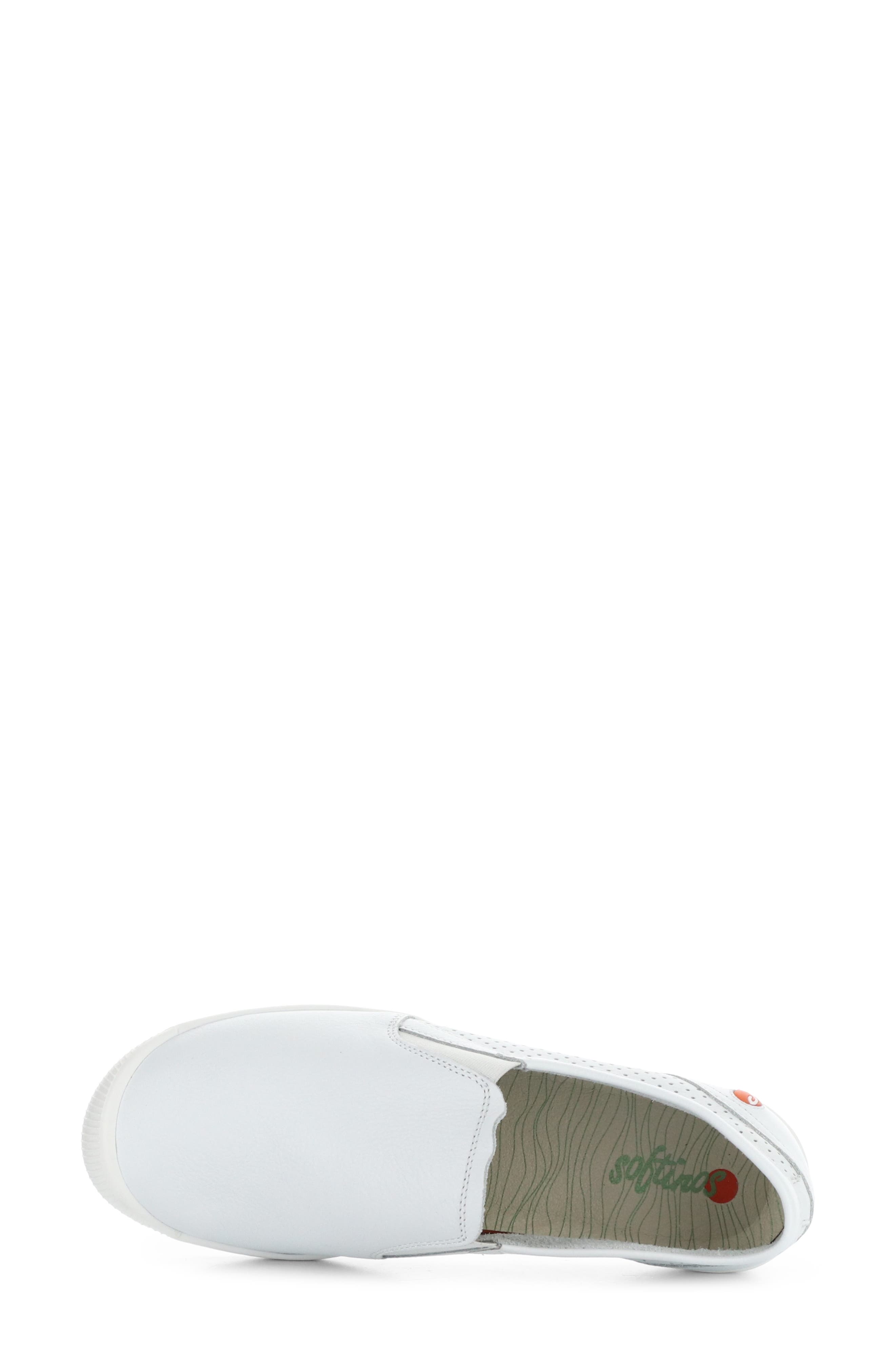 Softinos by Fly London Iloa Sneaker, Alternate, color, 000 White Smooth Lea