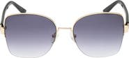 GUESS 59mm Gradient Butterfly Sunglasses