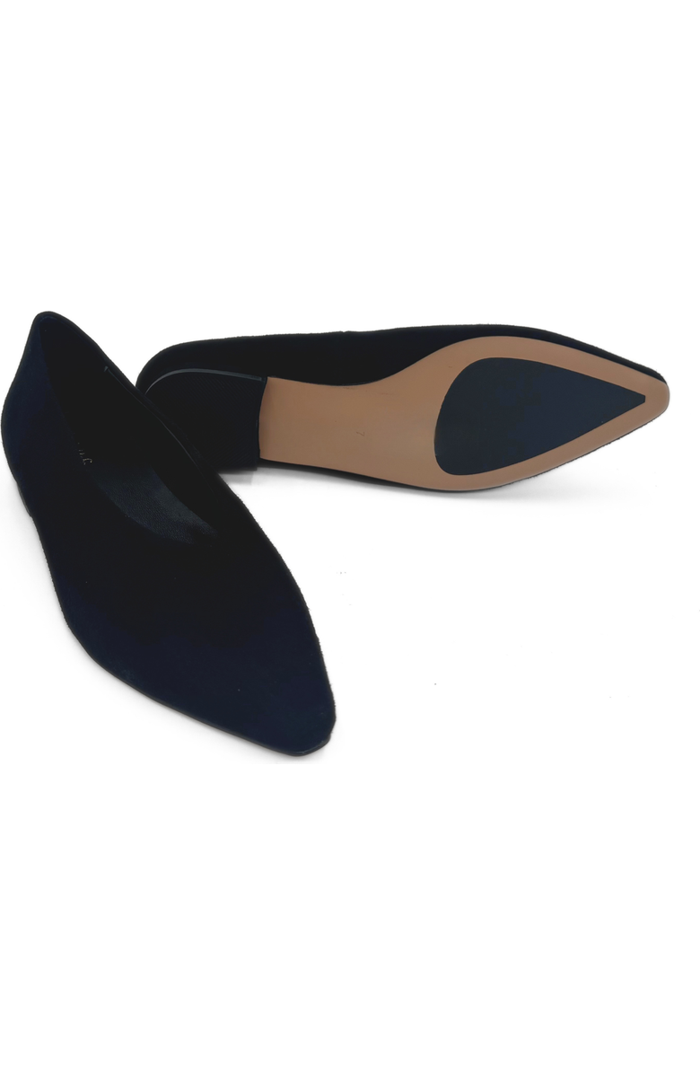 Amie Rafa Riley Suede Ballet Flats, Alternate, color, Black