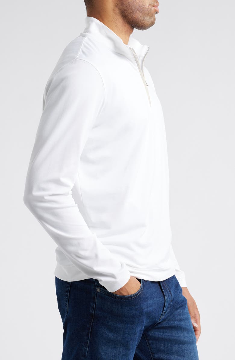 Peter Millar Crown Crafted Albatross Quarter Zip, Alternate, color,