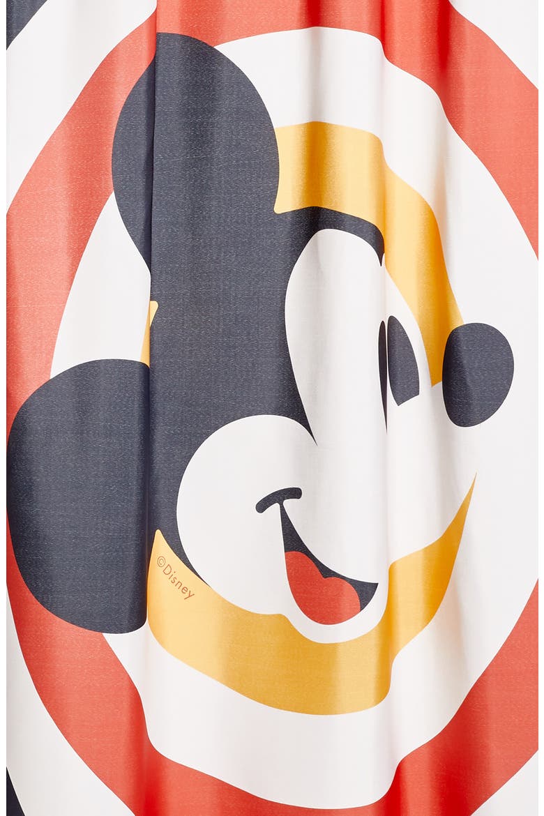 Disney x Society6 Mickey Shower Curtain (Nordstrom Exclusive), Alternate, color, MULTI