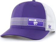 '47 Men's '47 Purple Kansas State Wildcats Rangefinder brrr Trucker Adjustable Hat