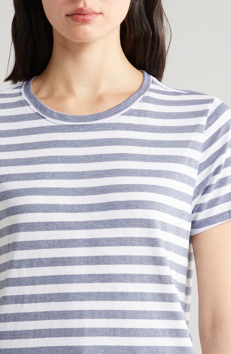 Lucky Brand Print T-Shirt, Alternate, color, Navy Combo