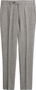 Zanella Parker Mini Check Linen Pants