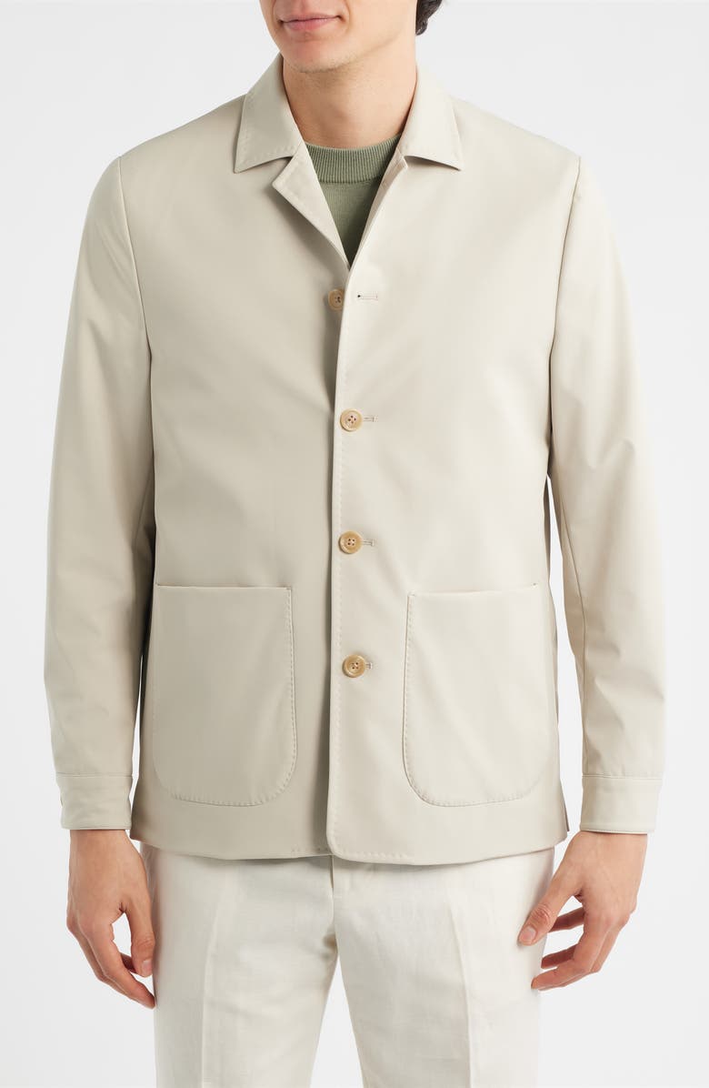 Aurélien Stretch Leisure Jacket, Alternate, color, Ecru