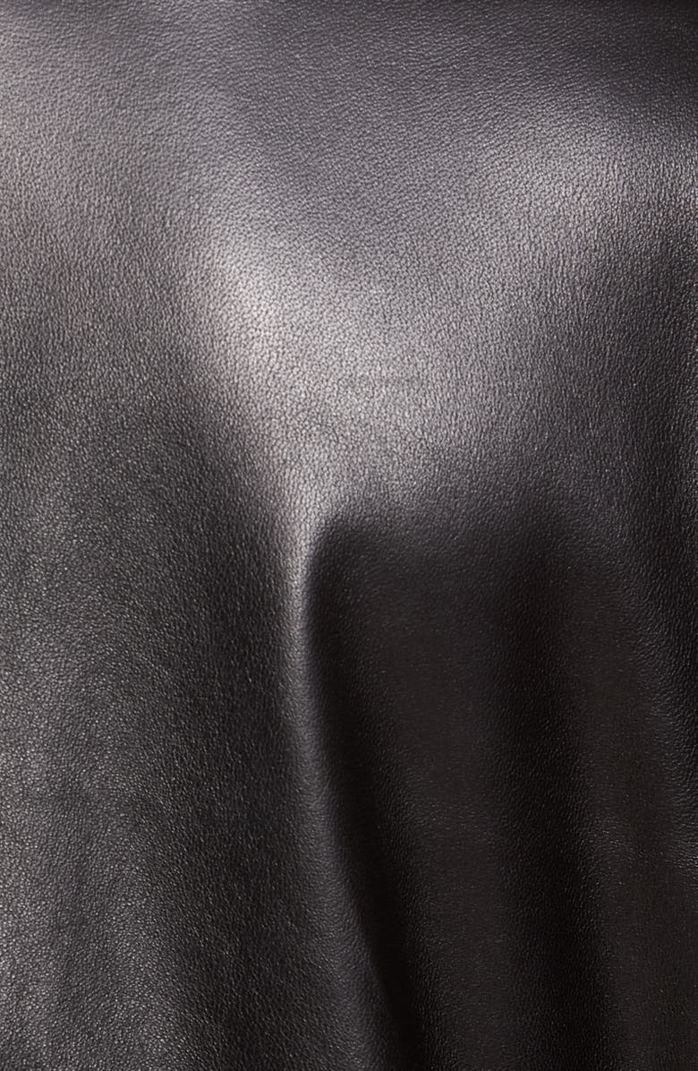 BOSS Nerous Leather jacket, Alternate, color, 