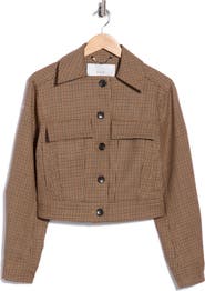 A.L.C. Blake Houndstooth Wool Jacket