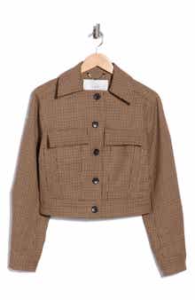 Blake Houndstooth Wool Jacket