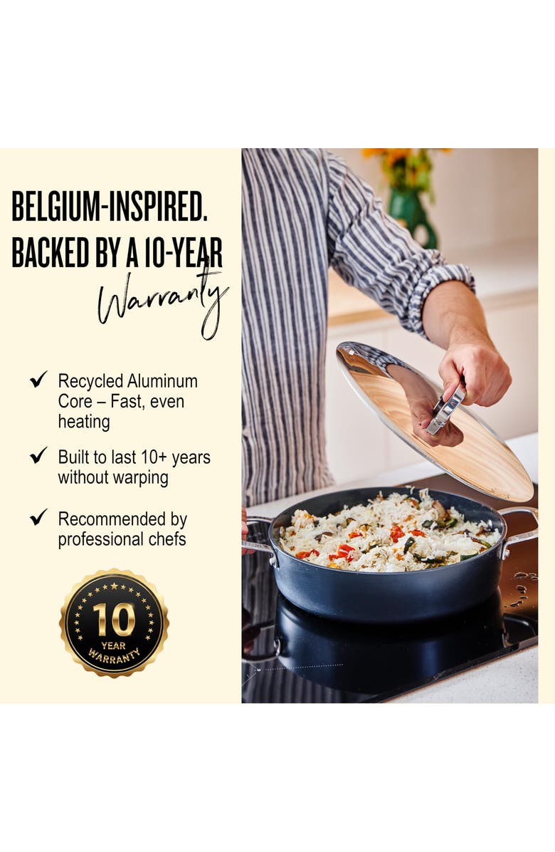 Alva Maestro 3 Piece Ceramic Nonstick Cookware Set, Alternate, color, 11-Piece Set