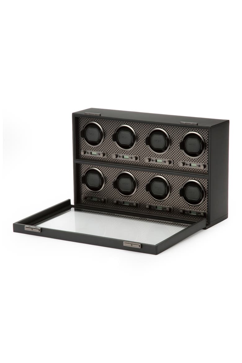 Axis 8 Piece Watch Winder, Alternate, color, POWDER COAT
