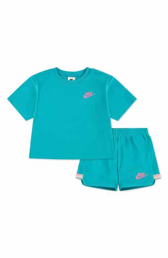 Nike Kids' Towel Terry T-Shirt & Shorts Set