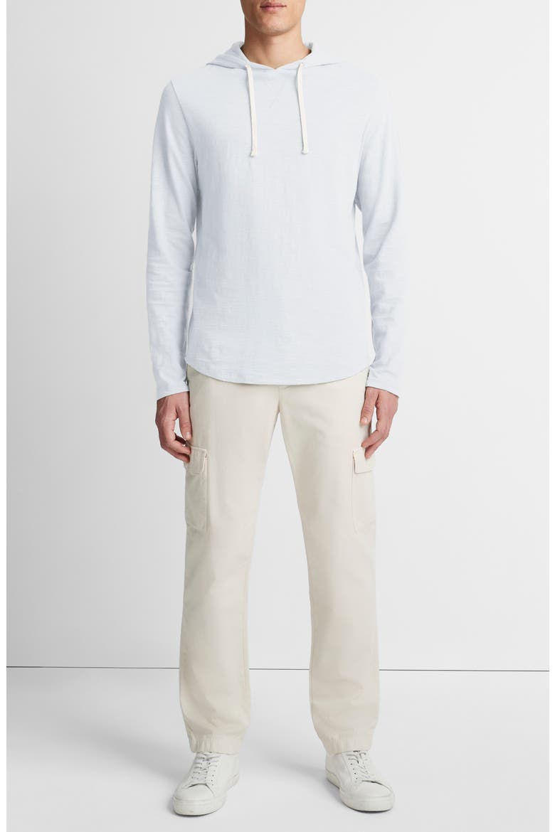 Regular Fit Slub Hoodie, Alternate, color, SHIRTING BLUE