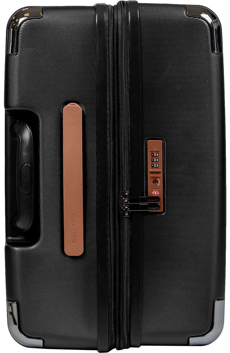 CHAMPS Vintage Air 3-Piece Luggage Set, Alternate, color, Black