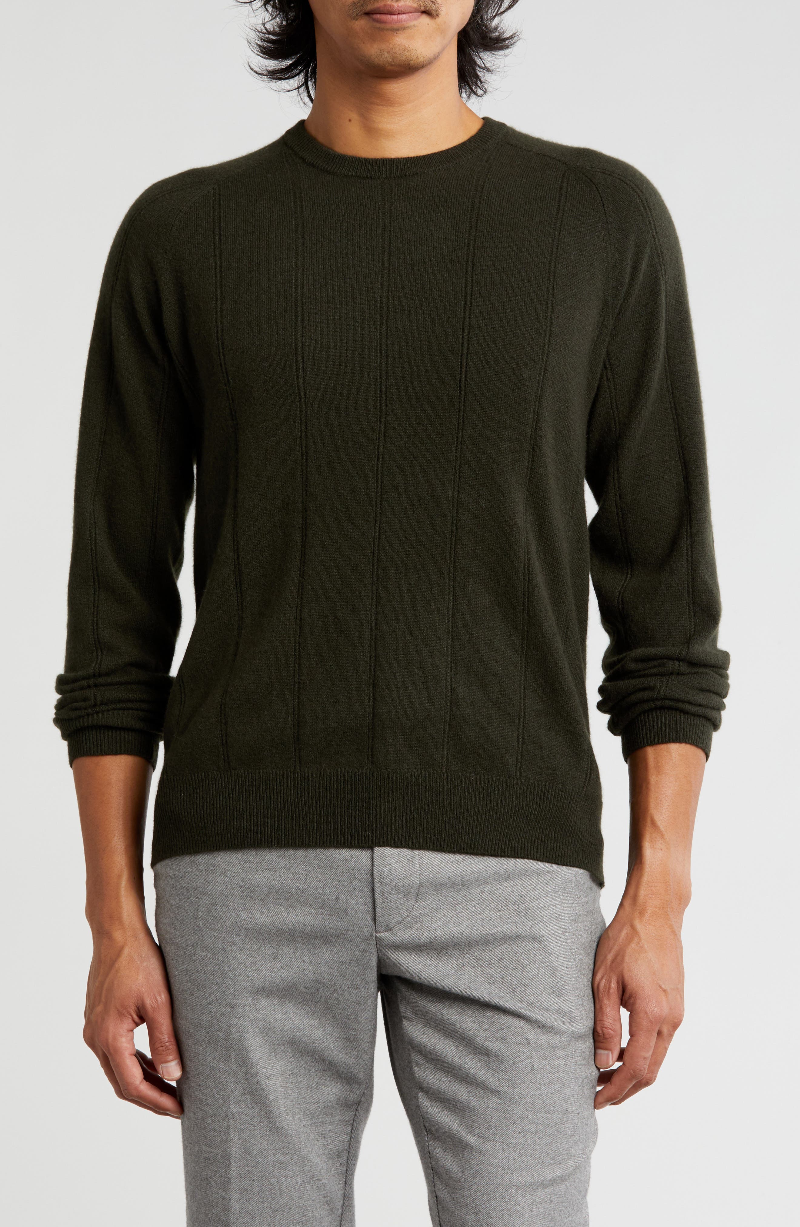 Amicale Wide Rib Cashmere Sweater
