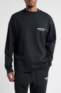 Fear of God Essentials Classic Fit Long Sleeve Logo T-Shirt