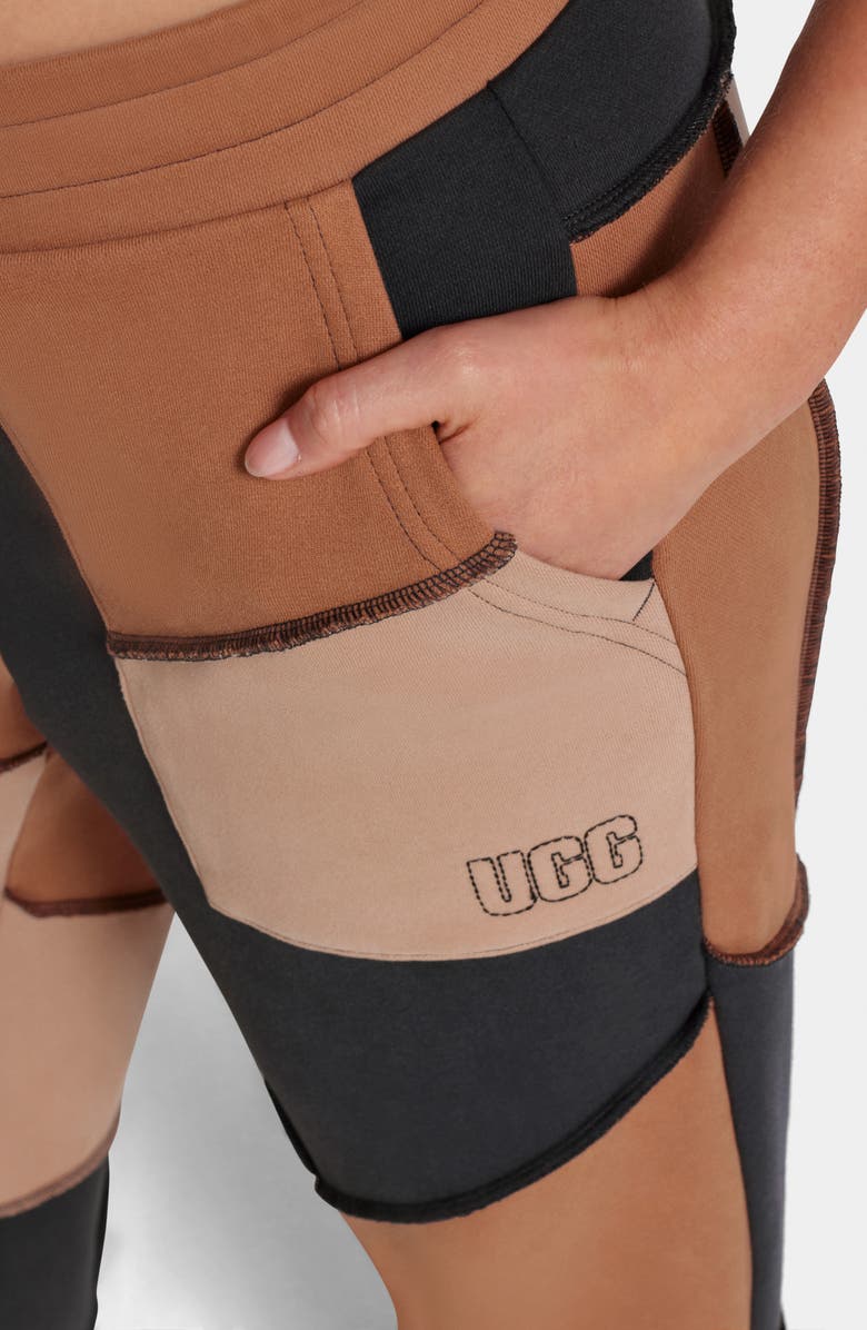 UGG<sup>®</sup> Raini French Terry Piecework Pants, Alternate, color, 