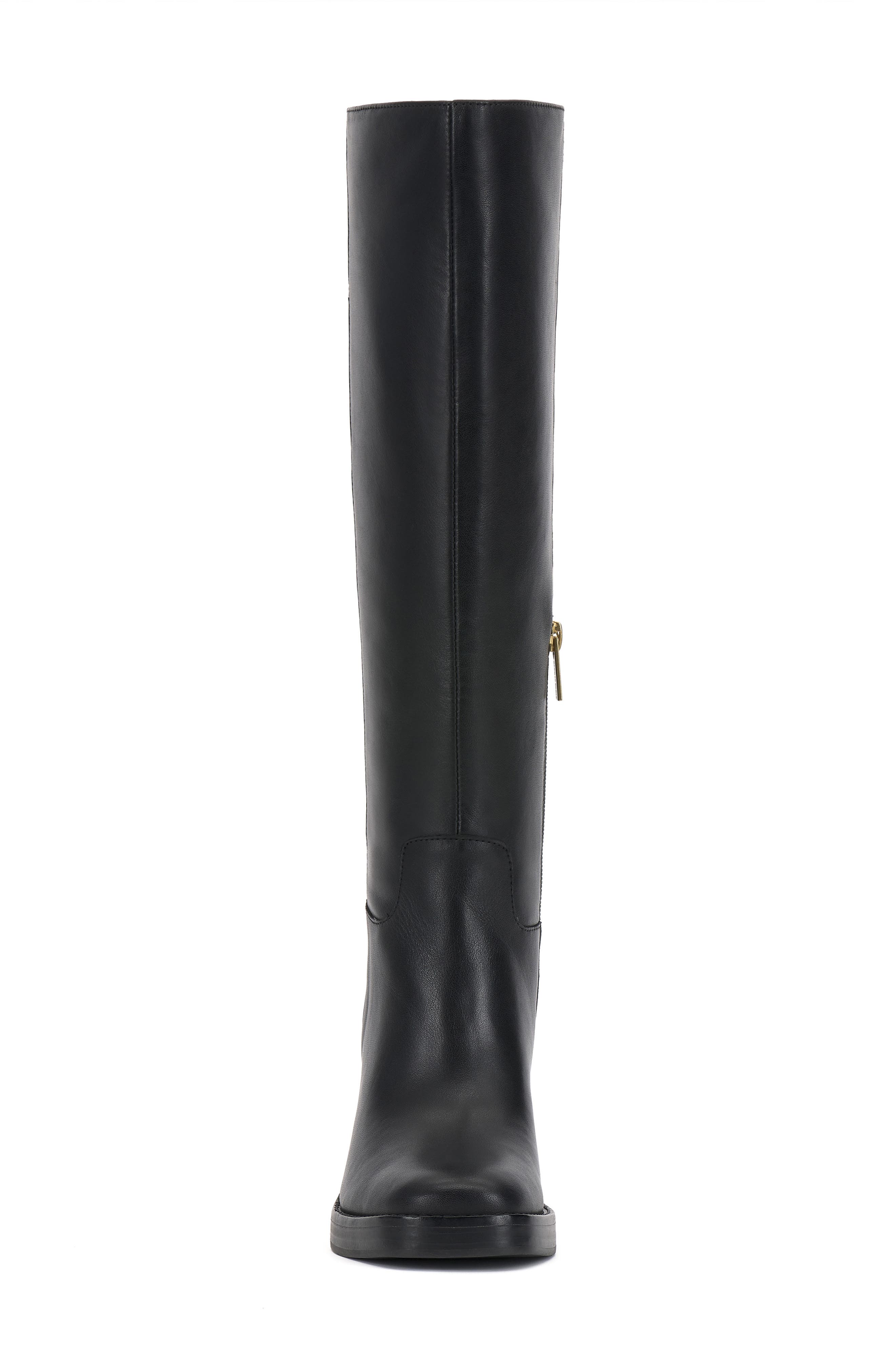 Vince Camuto Gibi Knee High Boot, Alternate, color, Black Black