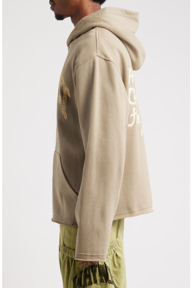 Why Not Graphic Hoodie, Alternate, color, TAUPE