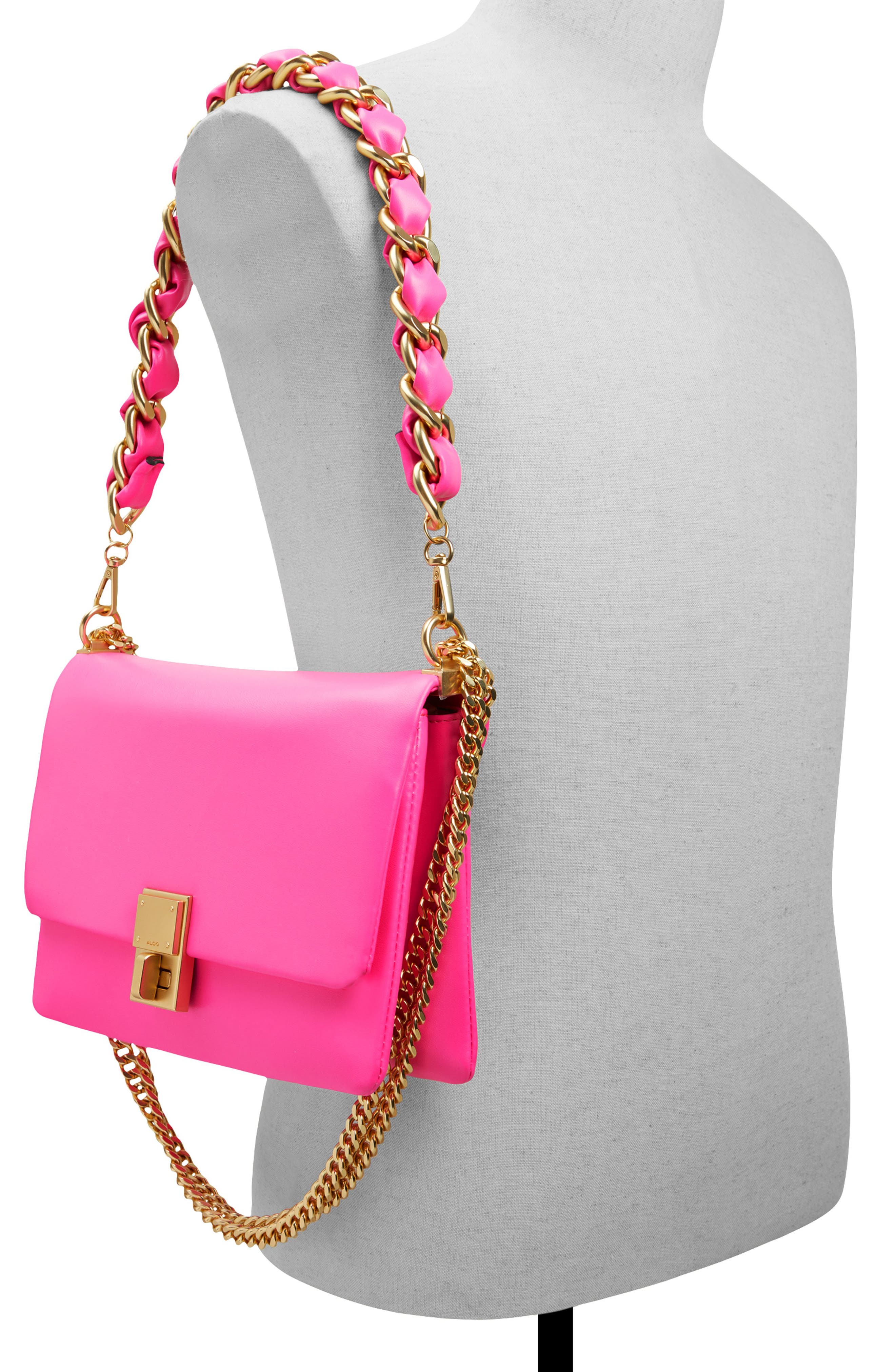 ALDO Zoi Faux Leather Shoulder Bag, Alternate, color, 