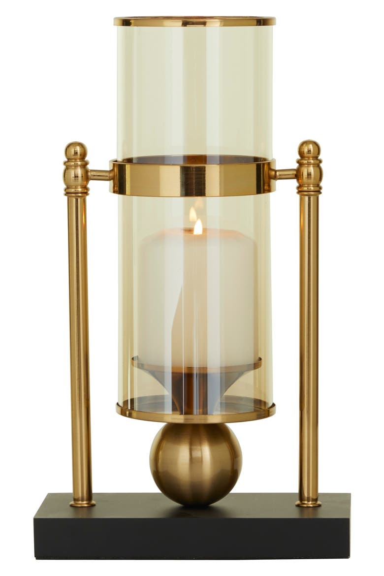 Gold Metal Hurricane Table Lamp, Alternate, color, GOLD