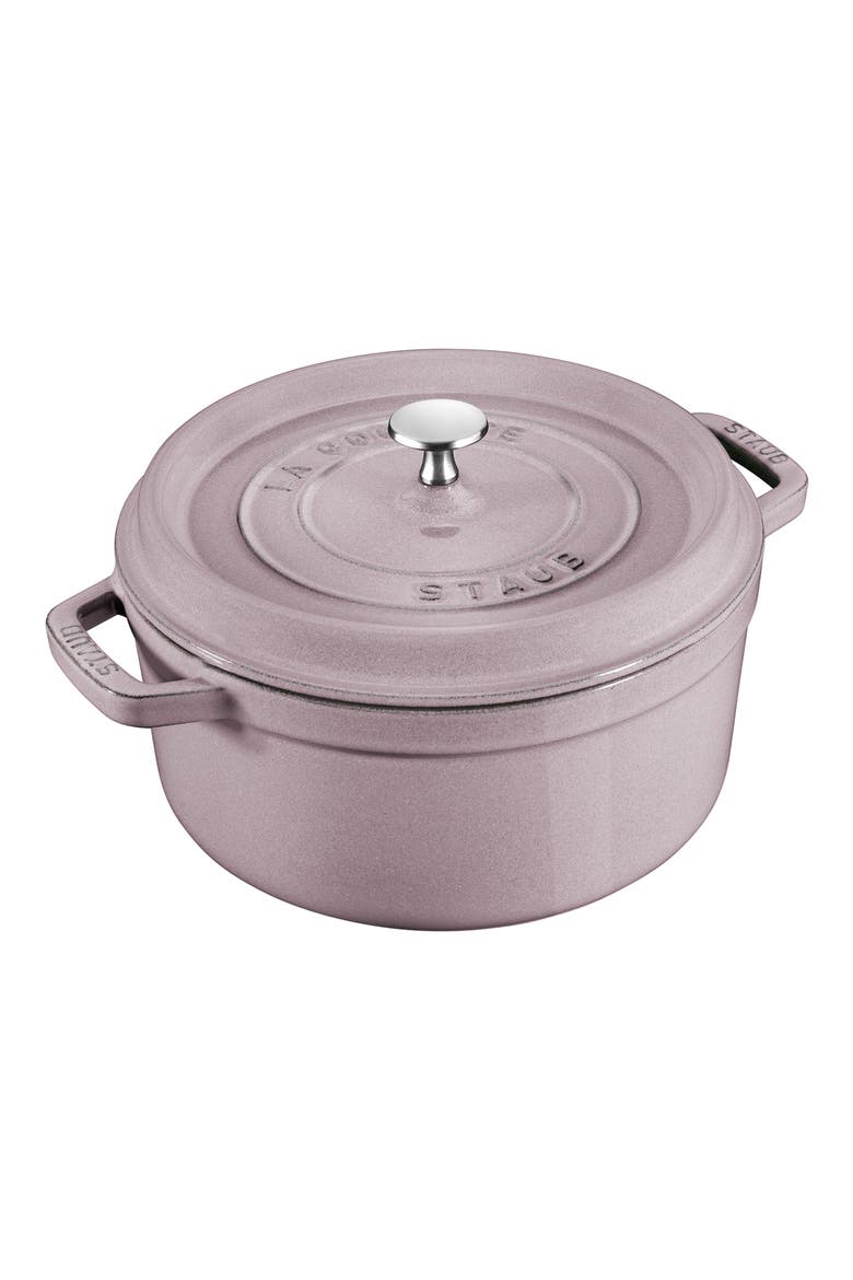 5.5-Quart Enameled Cast Iron Dutch Oven, Main, color, LILAC