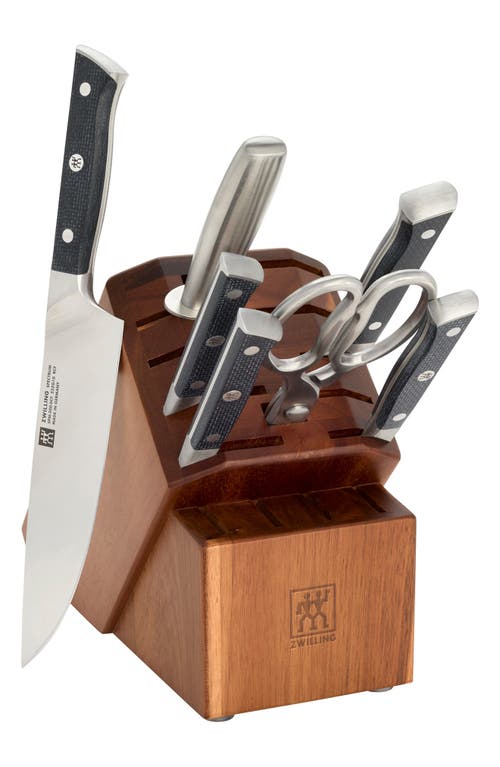 Zwilling Spectrum 8-piece Knife Block Set In Silver