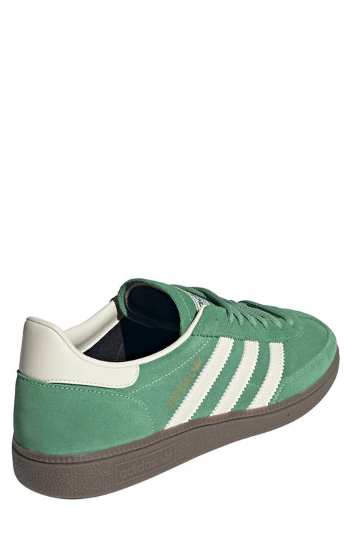 Adidas Originals Adidas Gender Inclusive Handball Spezial Sneaker In Green/cream White/crystal