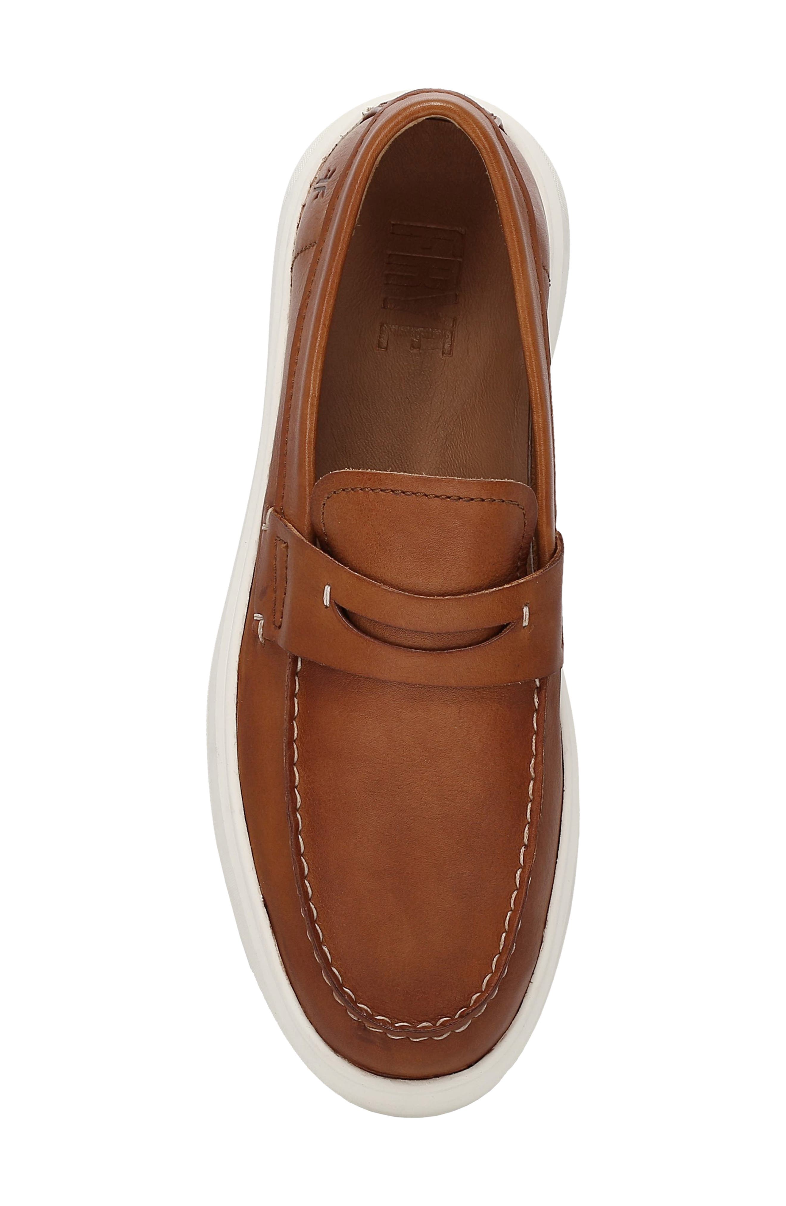 Frye Beau Penny Loafer Sneaker, Alternate, color, 