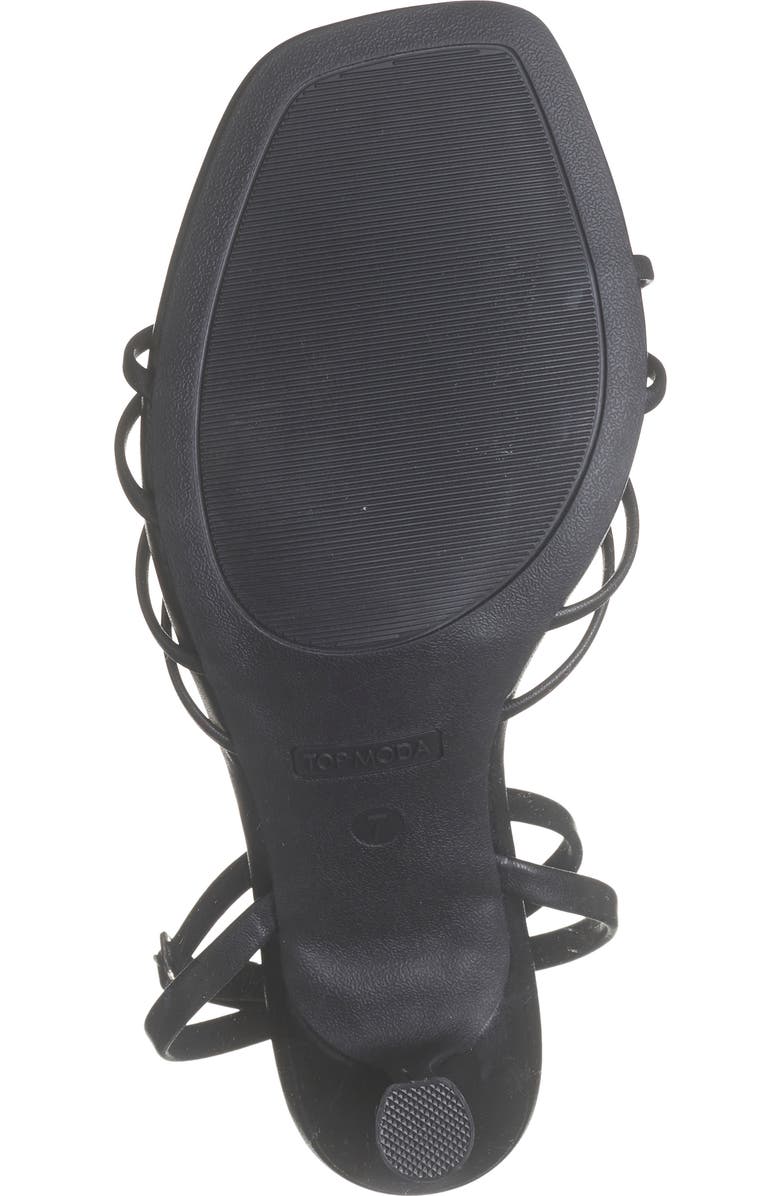 TOP GUY SHOES Vero Bow Sandal, Alternate, color,