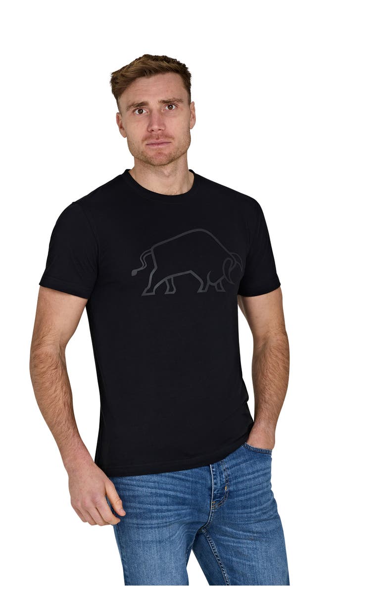 Raging Bull Highbuild T-Shirt, Alternate, color, Black
