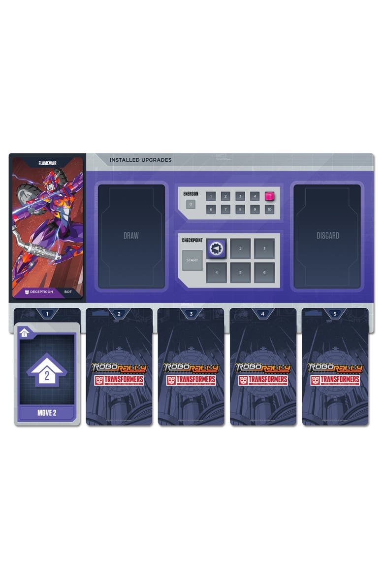 Transformers Racing Board Game, 24 Players, Alternate, color, Multicolored