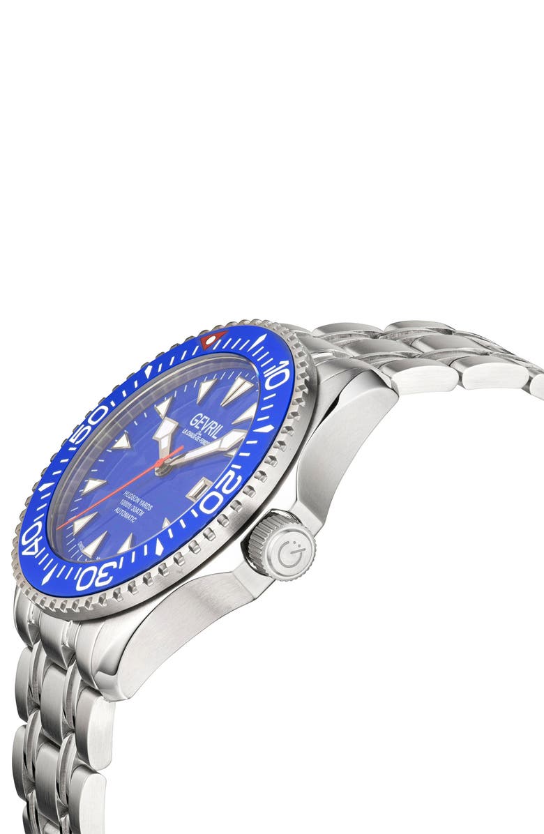 GEVRIL Hudson Yards Bracelet Watch, 43mm, Alternate, color, 