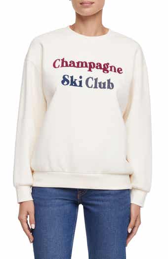 Wildfox Champ Ski Embroidered Sweatshirt