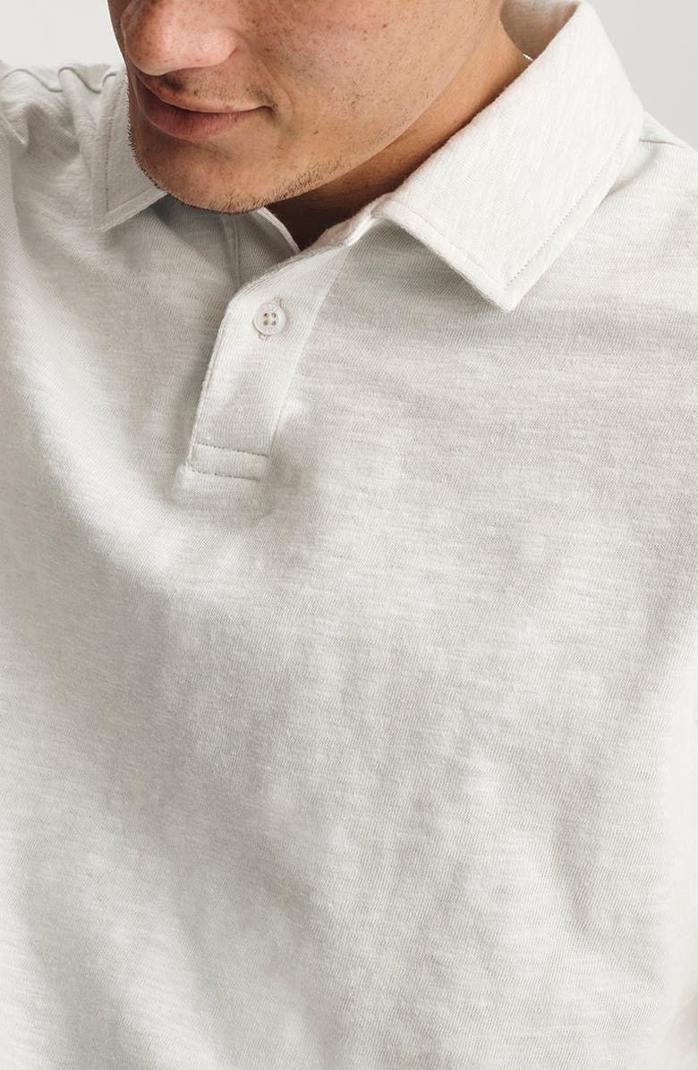 Mavi Jeans Slub Cotton Polo, Alternate, color, 